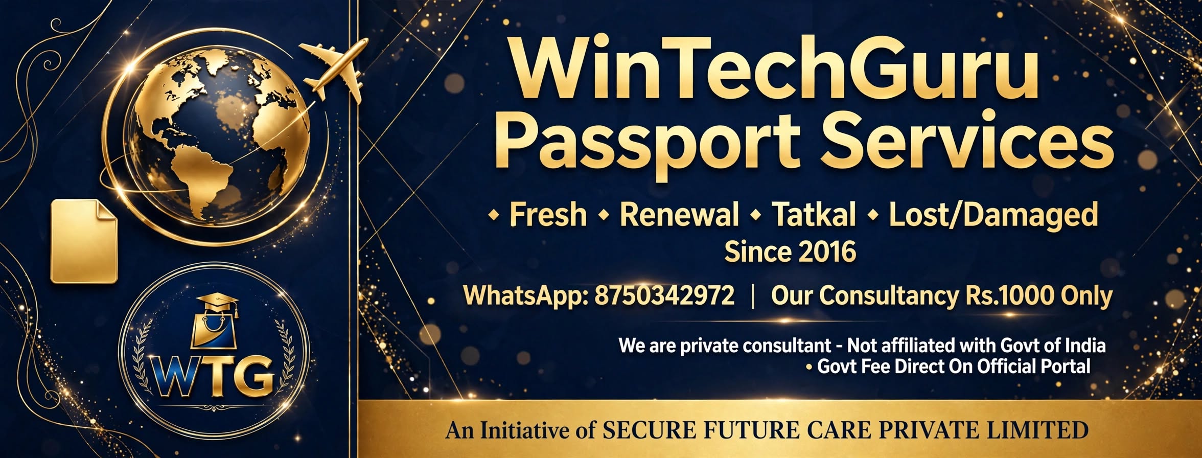 WinTechGuru Passport Service Provider